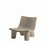 Fauteuil LOW LITA de SLIDE - beige amande_0
