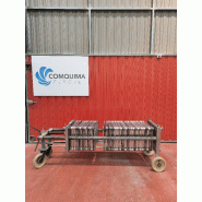 Filtre-presse seitz enzinger noll 40/30 acier inoxydable 316