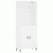 Helloshop26 - Buffet bahut commode armoire meuble de rangement organisateur cuisine salle de séjour salon haut 69,5 x 34 x 180 cm 02_0032684 - 300021 Helloshop26 - Buffet bahut commode armoire meuble de rangement organisateur cuisine salle de séjour salon haut 69,5 x 34 x 180 cm 02_0032684 - 300021