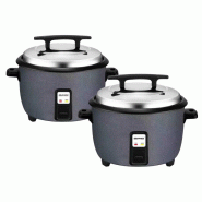 LOT DE 2 Cuiseurs à riz professionnel 13 Litres IDEAL - GOLDINOX - gris inox 3701770838363