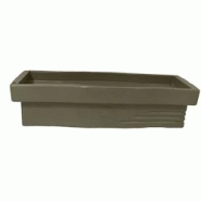 Plast&ampamp#039Up Rotomoulage Jardinière apparence pierre avec réserve d'eau 70l - TAUPE - marron 0669014882172 Plast&ampamp#039Up Rotomoulage Jardinière apparence pierre avec réserve d'eau 70l - TAUPE - marron 0669014882172