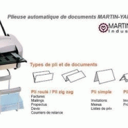 Plieuse électrique de documents - plieur automatique pro