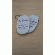 Porte-clés hôtel - OVALE