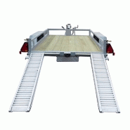 Remorque porte-engins GPA 250 - PTAC 2.5t - 2 essieux - 5.03 x 2.07 m_1