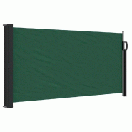VidaXL Auvent latéral rétractable vert foncé 100x300 cm Modèle Ventura Riviera - 4004275
