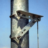 Ancrage haut antichute - sécurité sur pylône