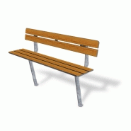 Banc public en bois buton industries bc 101 Banc public en bois buton industries bc 101