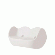 Canapé design in & out BLOSSY - blanc