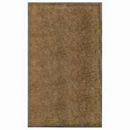 Décoshop26 - Paillasson lavable 90 x 150 cm polyamide marron et PVC antidérapant DEC040623 - marron 3000265029904