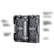 Ecran LED à structure IP66 étanche et robuste GEMINI avec dalle RENTAL_1