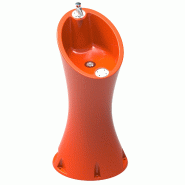 Fontaine Alvium en plastique 2 robinets - Orange RAL 2004