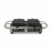 Gaufrier électrique professionnel 4 x 7 bruxelles doubles ouverture... - PWECAKBAO