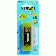 Lames cutter Olfa SK4 - réf. 10425 - blister de 5 avec boîte plastique