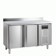 Snack Refroidisseur de comptoir 2 portes SS304 - 230 L | Tefcold - SK6210/SP