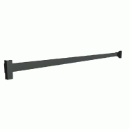 Barre de charge pour tube 25x15 mm - 932x44mm - gris anthracite