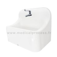 Lave-mains MP'MEDIO - Commande à coude - Lave-mains d'hygiène hybride