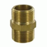 Mamelon mâle BSP laiton - BPLT-WUMCO03224 - Filetage 2