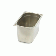 Maxima Récipient gastronorm - 1/4 GN - profondeur 15 cm - acier inoxydable – 26.5 × 16.2 × 15 cm - AKS-09367531