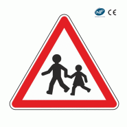 Panneau A13a Danger enfants