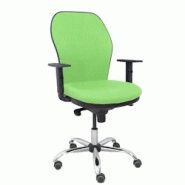 Piqueras y Crespo Silla Jorquera respaldo bali pistacho asiento bali pistacho base cromada y ruedas parqué - vert multi-matériau 15SB22B22B10CCRRP Piqueras y Crespo Silla Jorquera respaldo bali pistacho asiento bali pistacho base cromada y ruedas parqué - vert multi-matériau 15SB22B22B10CCRRP