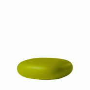 Pouf in & out Chubby Low - vert citron
