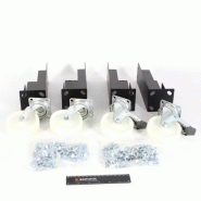 Roues pour support de four à pizza