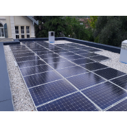 Support pour panneaux photovoltaïques polyvalent en béton vibré renforcé -Pose au sol ou sur toit plat - Inclinaison 0° Support pour panneaux photovoltaïques polyvalent en béton vibré renforcé -Pose au sol ou sur toit plat - Inclinaison 0°