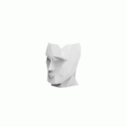 Tabouret design in & out ADAN - blanc
