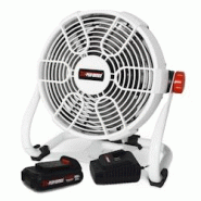 Ventilateur - X-Performer XPFAN20LI-230 - 20V peutêtre également utlisé en mode 12V Voiture - Batterie 2Ah et chargeur inclus - 3701123994975 Ventilateur - X-Performer XPFAN20LI-230 - 20V peutêtre également utlisé en mode 12V Voiture - Batterie 2Ah et chargeur inclus - 3701123994975