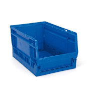 Bac de rangement pliable bleu - capacité 8,5 L Bac de rangement pliable bleu - capacité 8,5 L