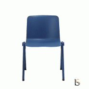 Chaise empilable de couleur ami - bleu_1