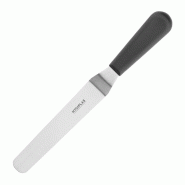 Couteau spatule coudé noir 190mm | Hygiplas - D410