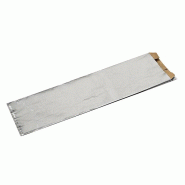 Ecolomique - 250 Pcs - Sac aluminium kraft brun - 9 x 22 cm x 4 cm - ECO210SACALU422 - marron papier ECO210SACALU422