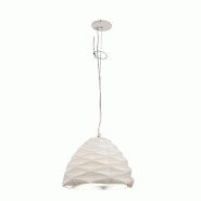 Fabas Luce Suspension Duchessa En Métal Et Céramique Blanche Ø300 Mm, Douille E27 40 W, Compatible Smart Luce, Classe 1, Design Élégant - blanc 8