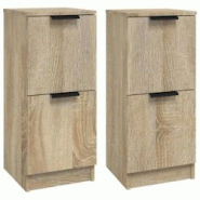 Helloshop26 - Buffet bahut commode armoire meuble de rangement organisateur cuisine salle de séjour salons lot de 2 sonoma 30 x 30 x 02_0036800 - 300 Helloshop26 - Buffet bahut commode armoire meuble de rangement organisateur cuisine salle de séjour salons lot de 2 sonoma 30 x 30 x 02_0036800 - 300