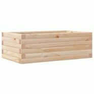 Helloshop26 - Jardinière bac lit surélevé plantes fleurs terrasse jardin 70 x 40 x 23 cm bois de pin massif marron 02_0037770 - 3000213955712 Helloshop26 - Jardinière bac lit surélevé plantes fleurs terrasse jardin 70 x 40 x 23 cm bois de pin massif marron 02_0037770 - 3000213955712