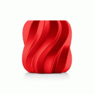 Mot sur initiale en Impression 3D - Soie rouge noël_0