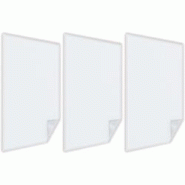 Moustiquaire avec protection anti-pollen (Lot de 3) Easy Life - blanc 3700866356095 Moustiquaire avec protection anti-pollen (Lot de 3) Easy Life - blanc 3700866356095