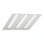 Plafonnier panel luminaire encastré mab led smd 45w 3939 lm ip40 cri80 3000k blanc ugr19 600 * 600 mm