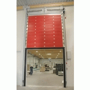 Porte sectionnelle coupe feu 60