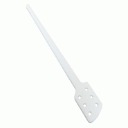 Schneider - Spatule de mélange, PE, 135 x 100 x 1200 mm - blanc plastique 228129