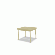 Table basse outdoor en métal FLANER - jaune