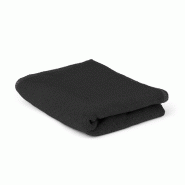 6 X serviettes en microfibre noire, dimensions 45 x 30 cm chacune. - 5601316130242