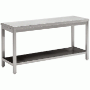 Table de travail ECO avec tablette inférieure - L 1200 mm Table de travail ECO avec tablette inférieure - L 1200 mm
