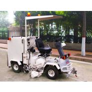Ac-stc - machine de marquage routier - ace - capacité du réservoir de peinture 170 l ×2
