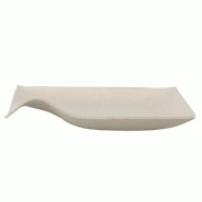 Assiette Page bagasse blanche 8x1,7cm - par 400