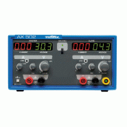 AX0502 - Alimentation numérique double 2x [30 V / 2,5 A] - Technologie linéaire - Marque METRIX