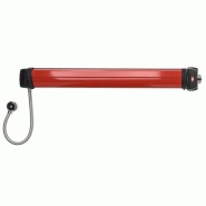 Barre antipanique réversible fluid control exit  access 1 point avec béquille pour man&amp;oelig;uvre extérieure 1165 mm aluminium