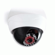 Caméra De Sécurité Factice Dôme Ip44 Blanc Usage Non Intensif Nedis - 3665476025123 Caméra De Sécurité Factice Dôme Ip44 Blanc Usage Non Intensif Nedis - 3665476025123