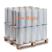 Film étirable technique recyclable pour machine à frein mécanique - Etirage jusqu'à 260% - RIGID Film étirable technique recyclable pour machine à frein mécanique - Etirage jusqu'à 260% - RIGID